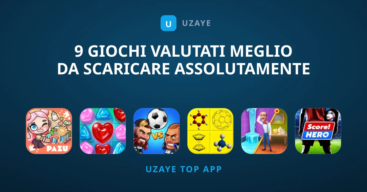 9 Giochi Valutati Meglio da Scaricare Assolutamente